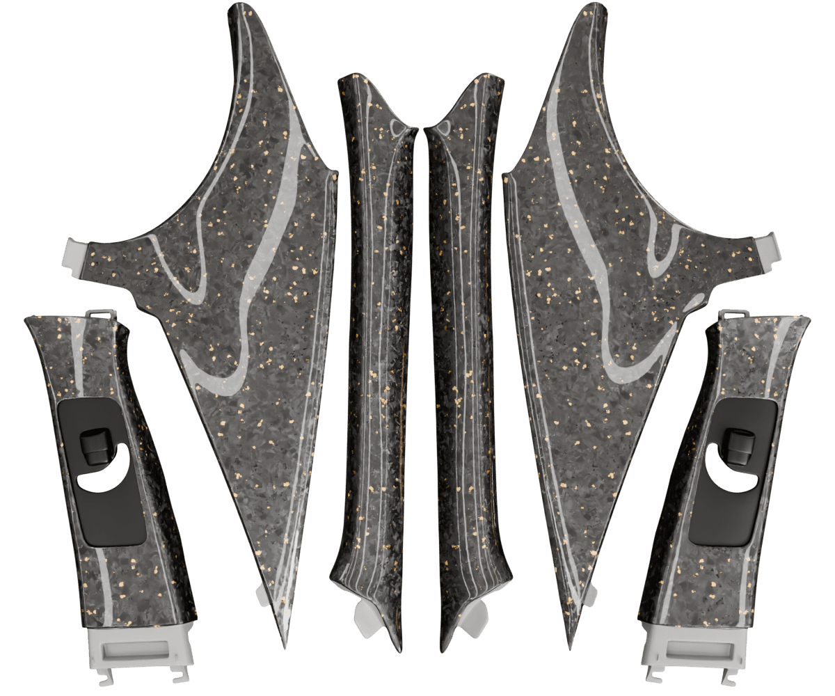 1998-2000 LEXUS GS S160 PILLARS