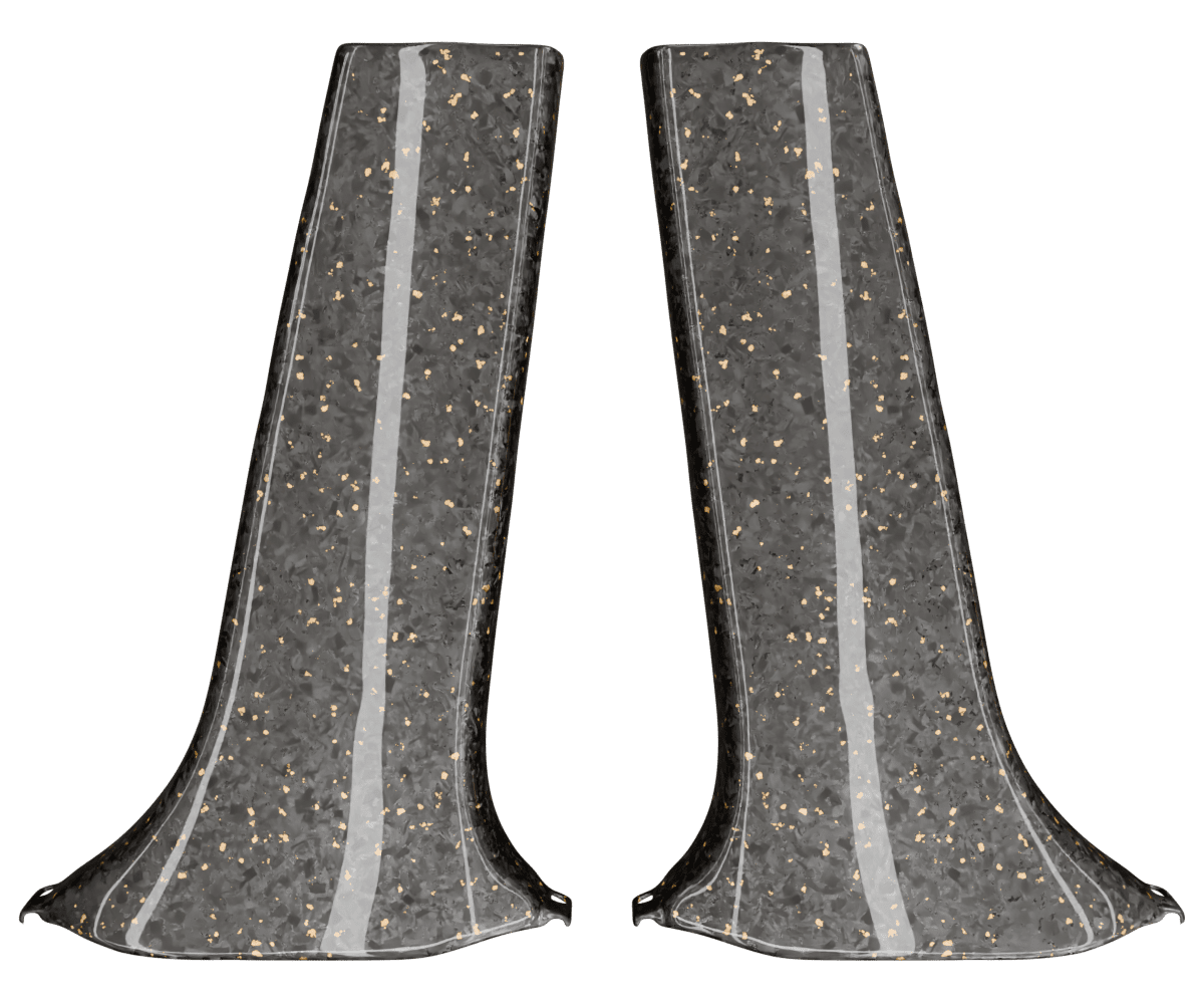 1998-2005 LEXUS GS S160 LOWER B PILLARS