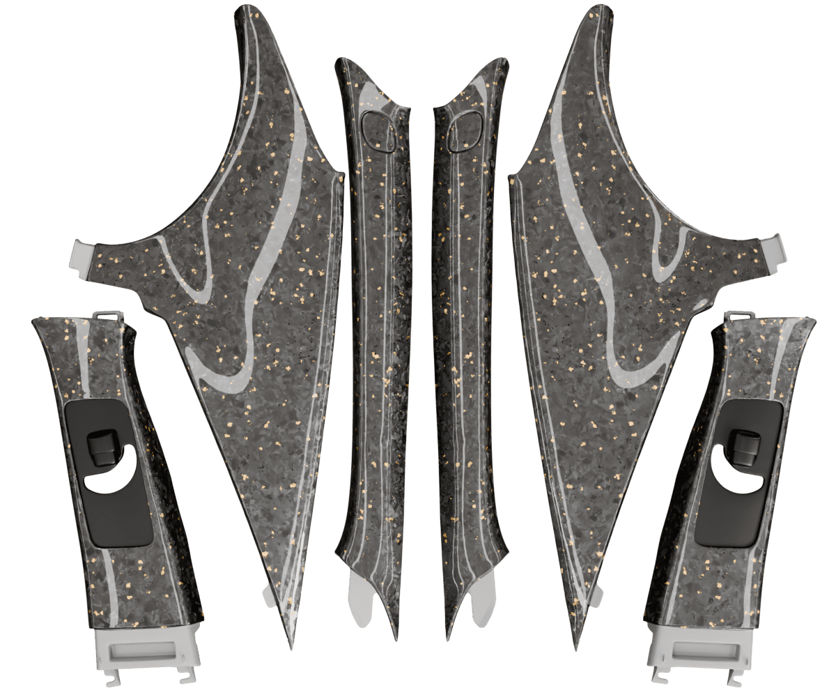 2001-2005 LEXUS GS S160 PILLARS