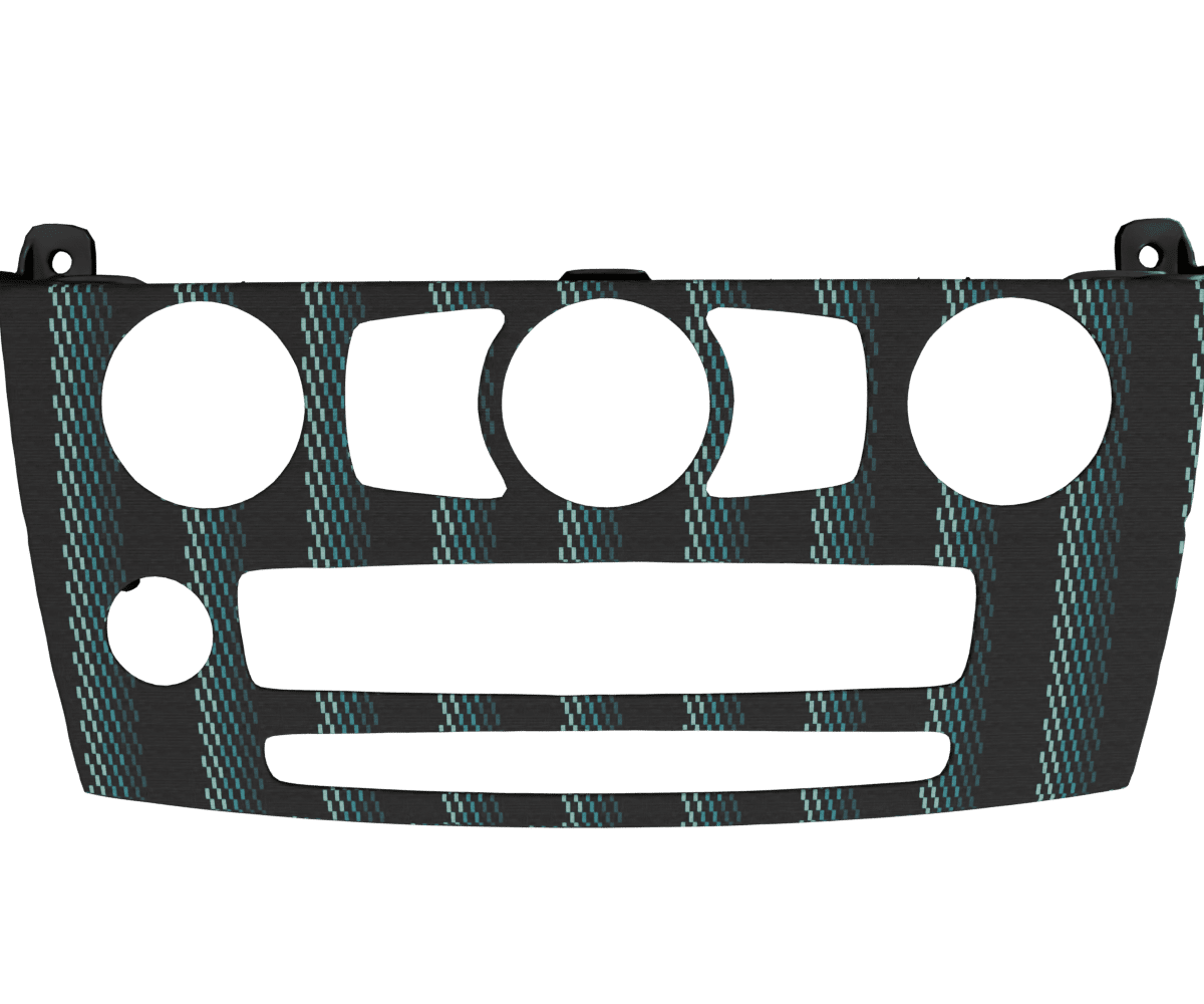 2004-2010 BMW 5-SERIES E6X AC PANEL COVER