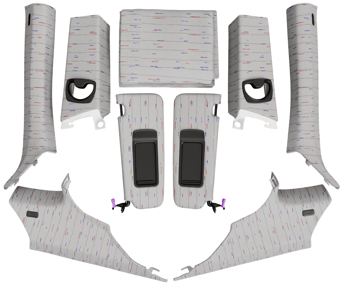 2006-2013 BMW 3-SERIES E92 OVERHEAD BUNDLE