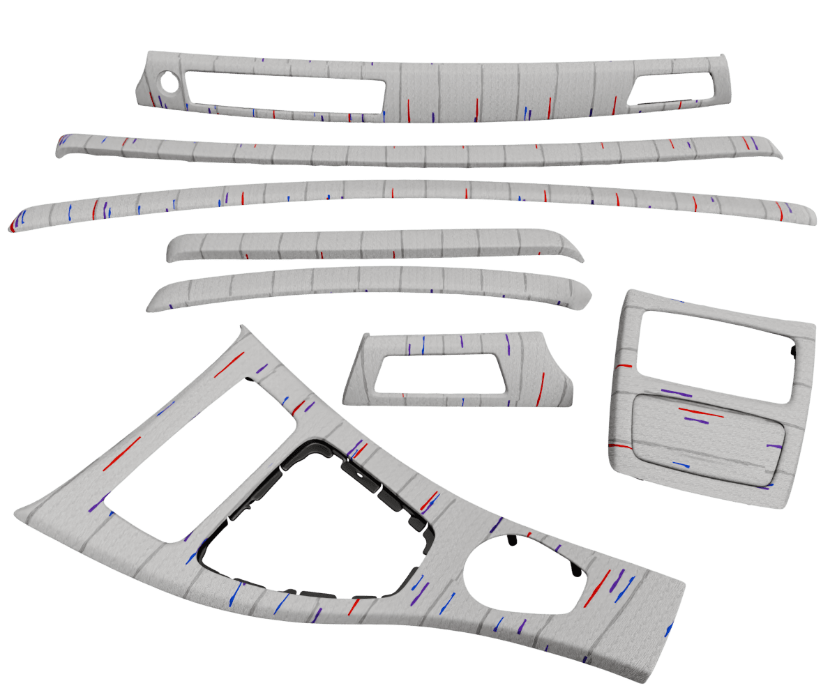 2006-2013 BMW 3-SERIES E92 WOOD TRIM NON-M CCC