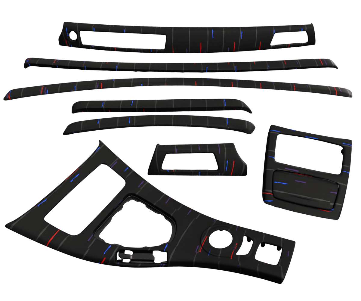 2007-2013 BMW 3-SERIES E93 WOOD TRIM M CCC CONVERTIBLE