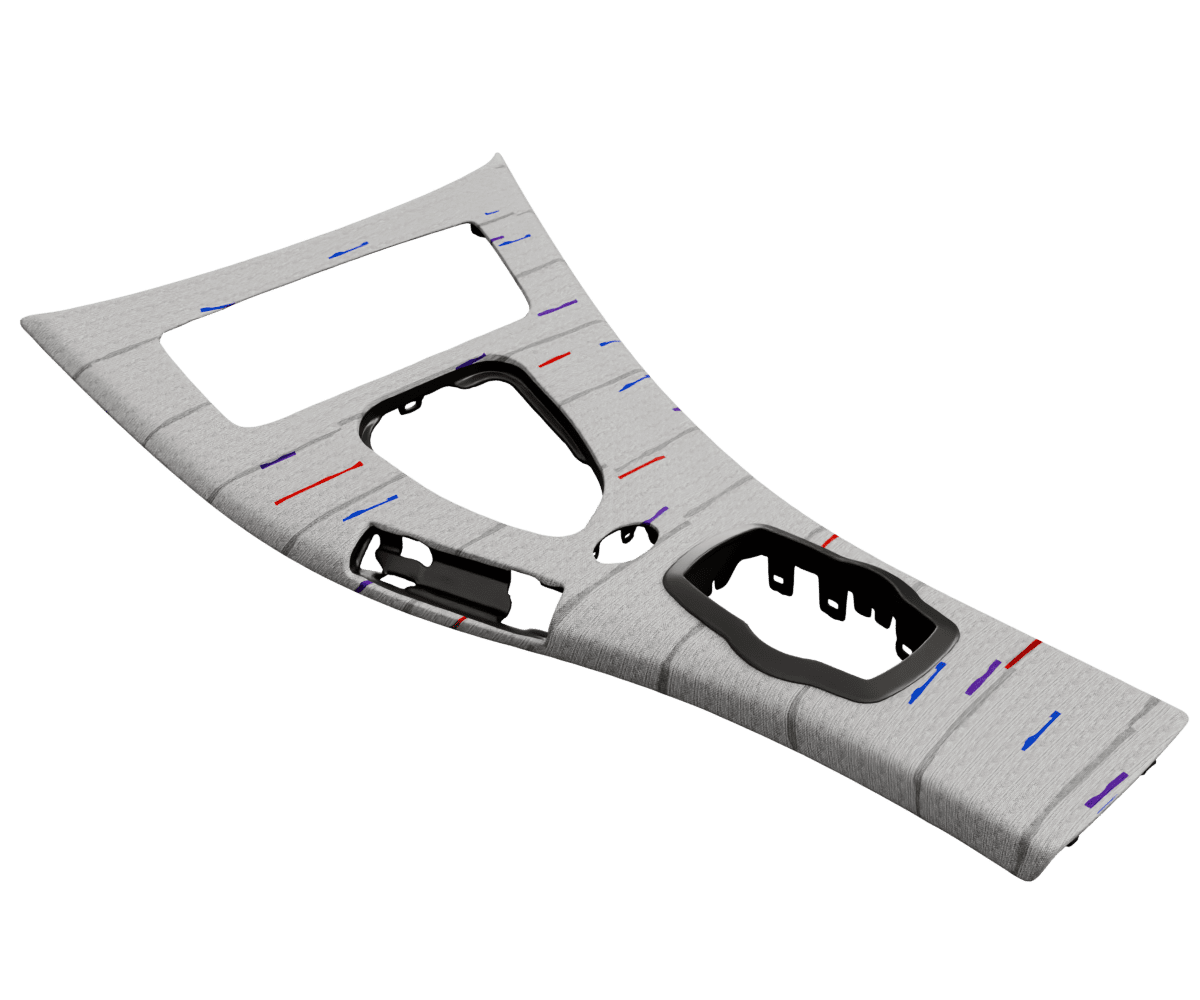 2007-2013 BMW 3-SERIES E9X CENTER CONSOLE M3 DCT CIC