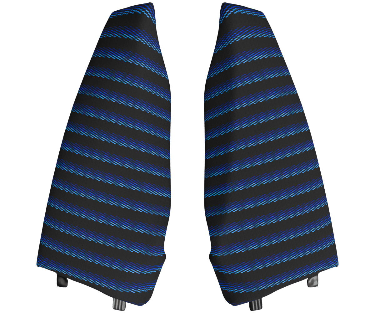 2008-2013 BMW 1-SERIES E82 COUPE REAR BOLSTERS