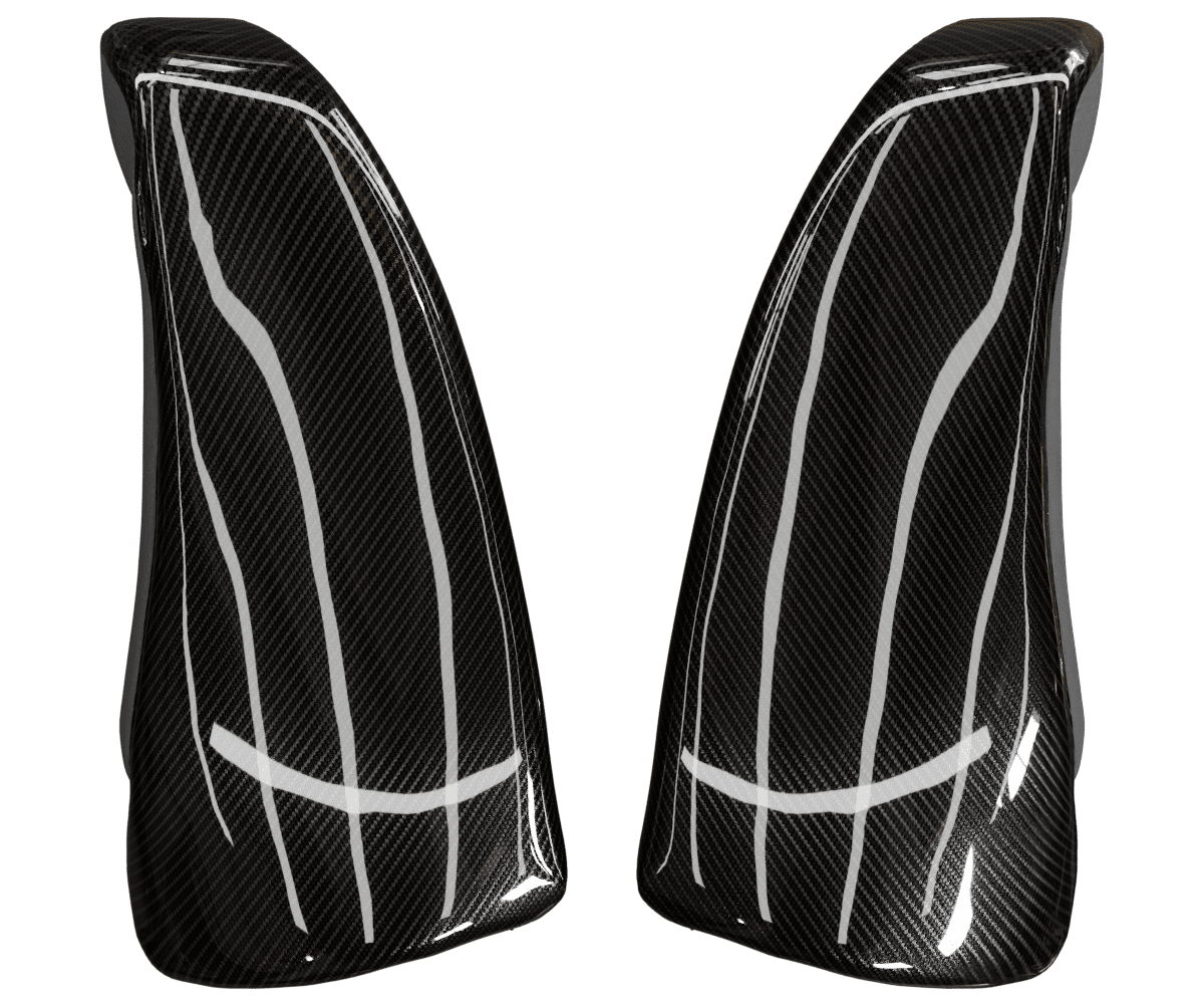 bmw e90 Carbon fiber bolster set in a high gloss finish