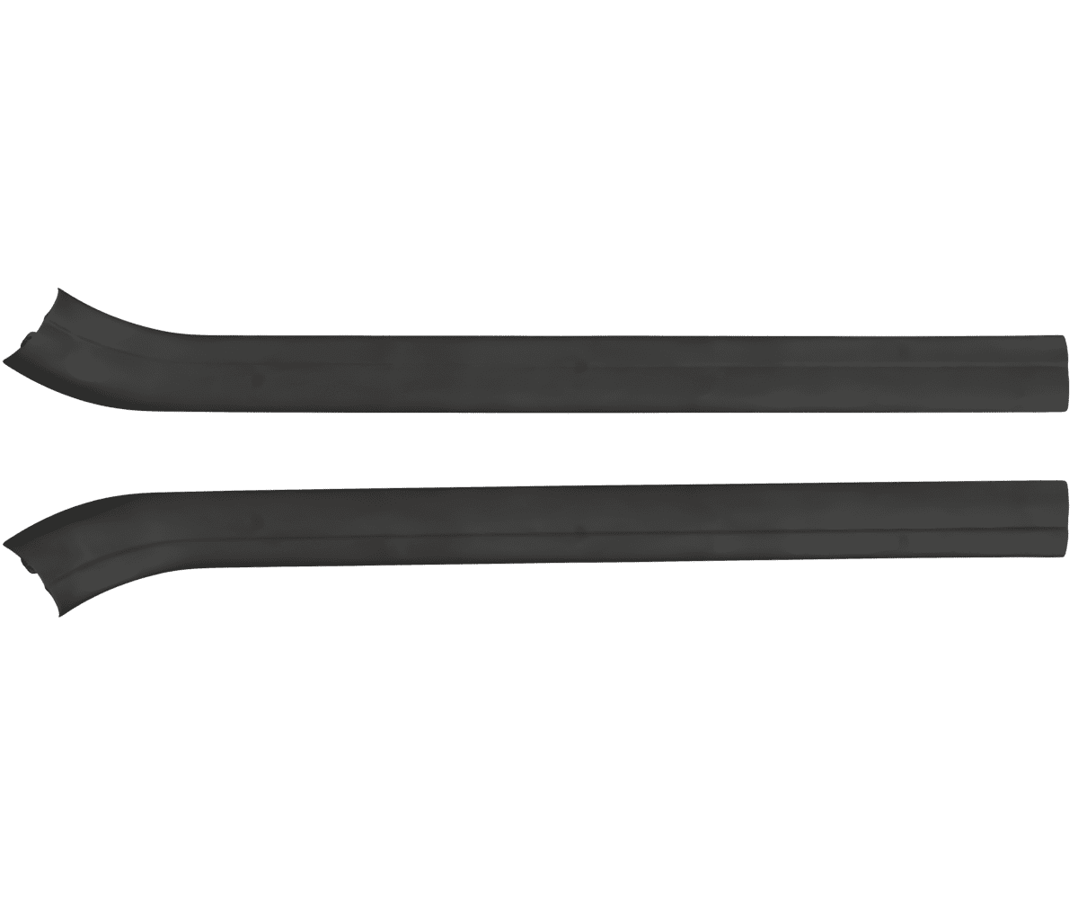 bmw e92 e93 Custom upholstered black Alcantara door sill trim