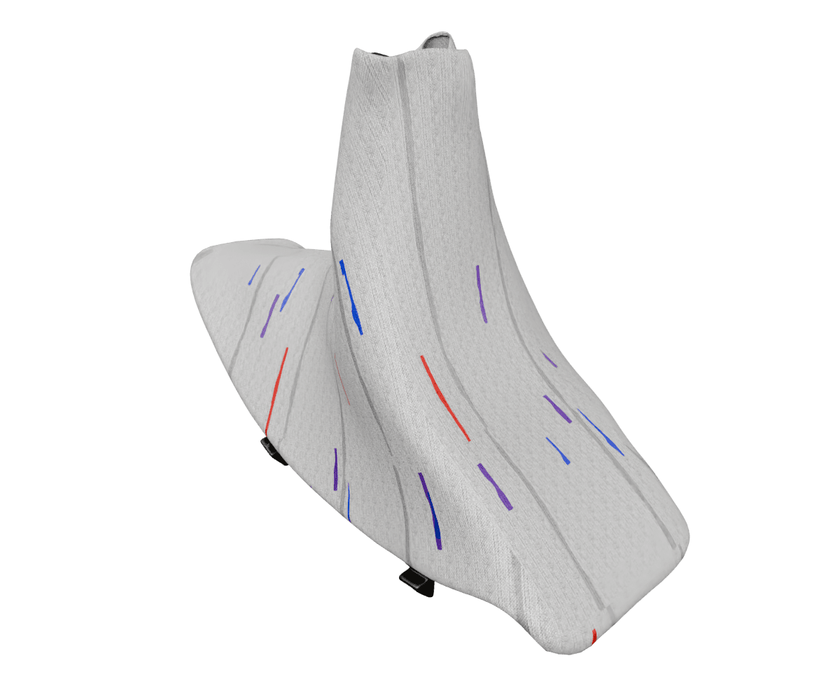 bmw e9x OEM e brake boot wrapped in 3 M Rain Grey fabric