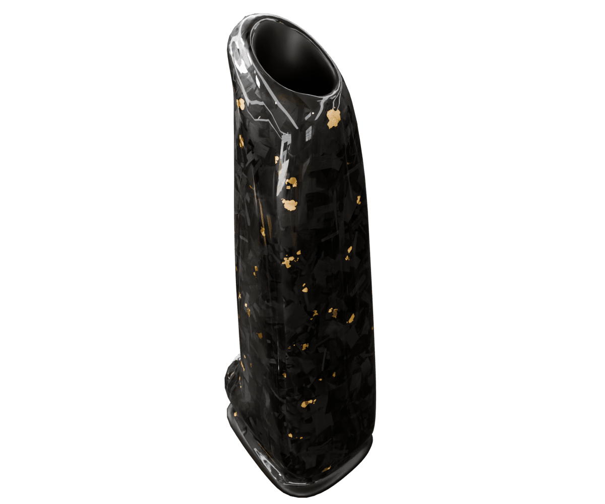 bmw e9x e8x Forged carbon fiber e brake handle with colored flakes finished in high gloss