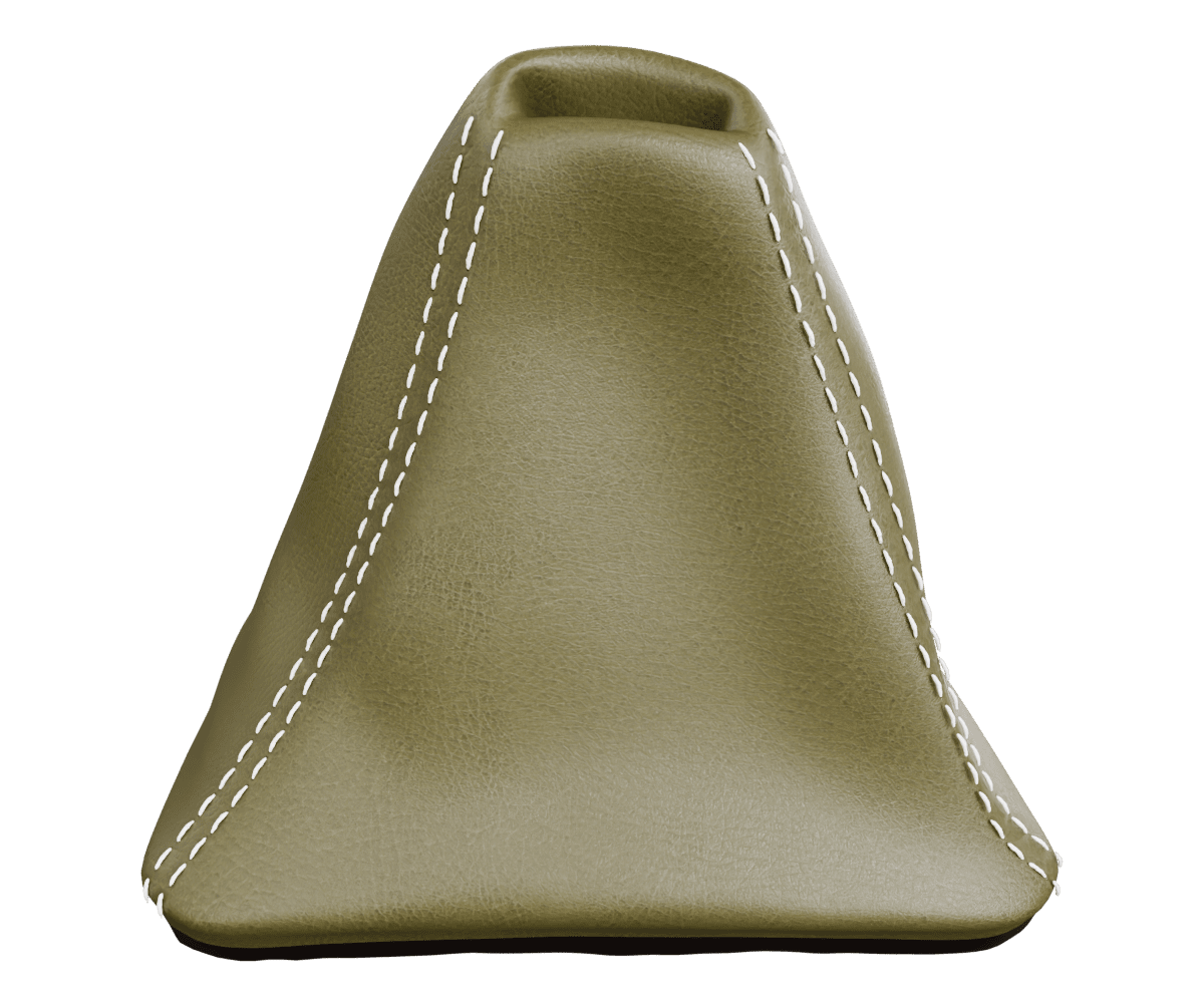 bmw e9x m3 Premium Nappa leather manual shift boot with custom stitching