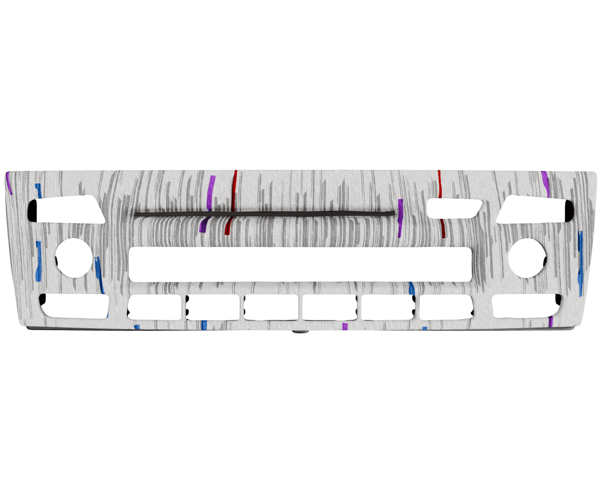 bmw e9x non idrive OEM radio panel cover wrapped in 3 M Hurricane Grey fabric