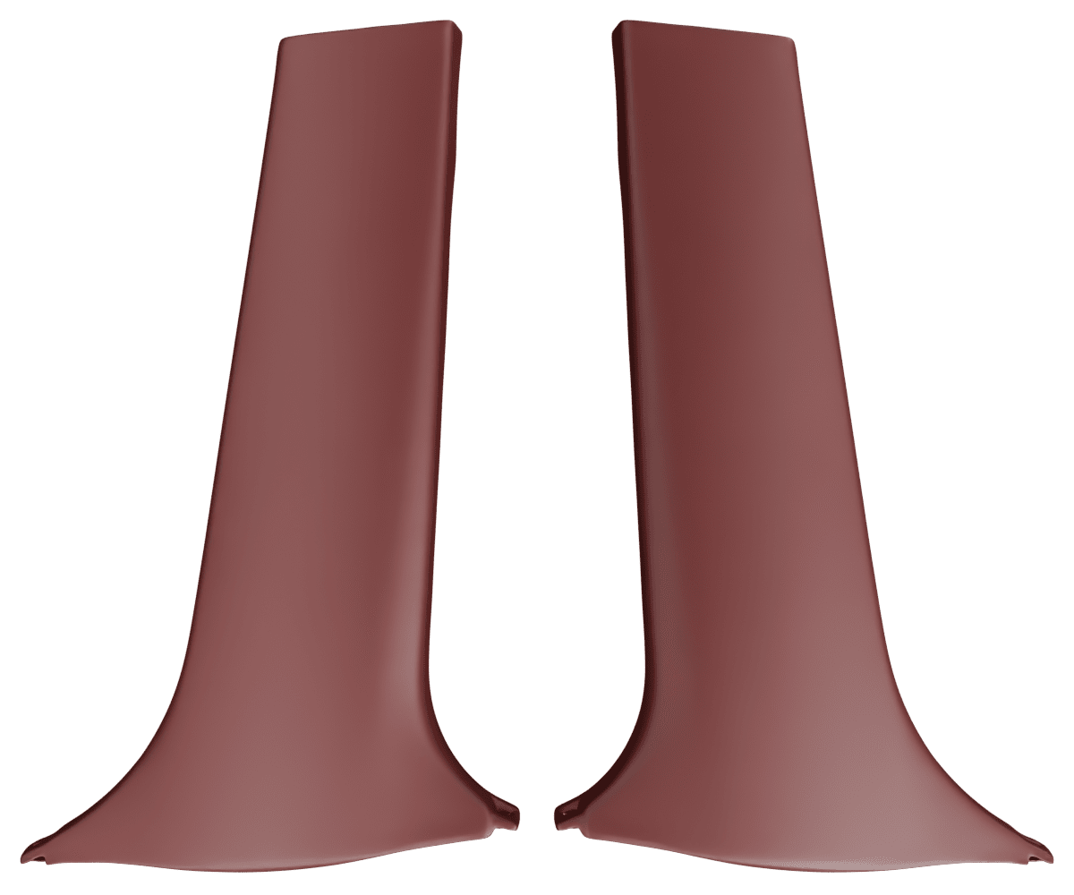 lexus is300 Premium Nappa leather lower b pillar set with custom stitching