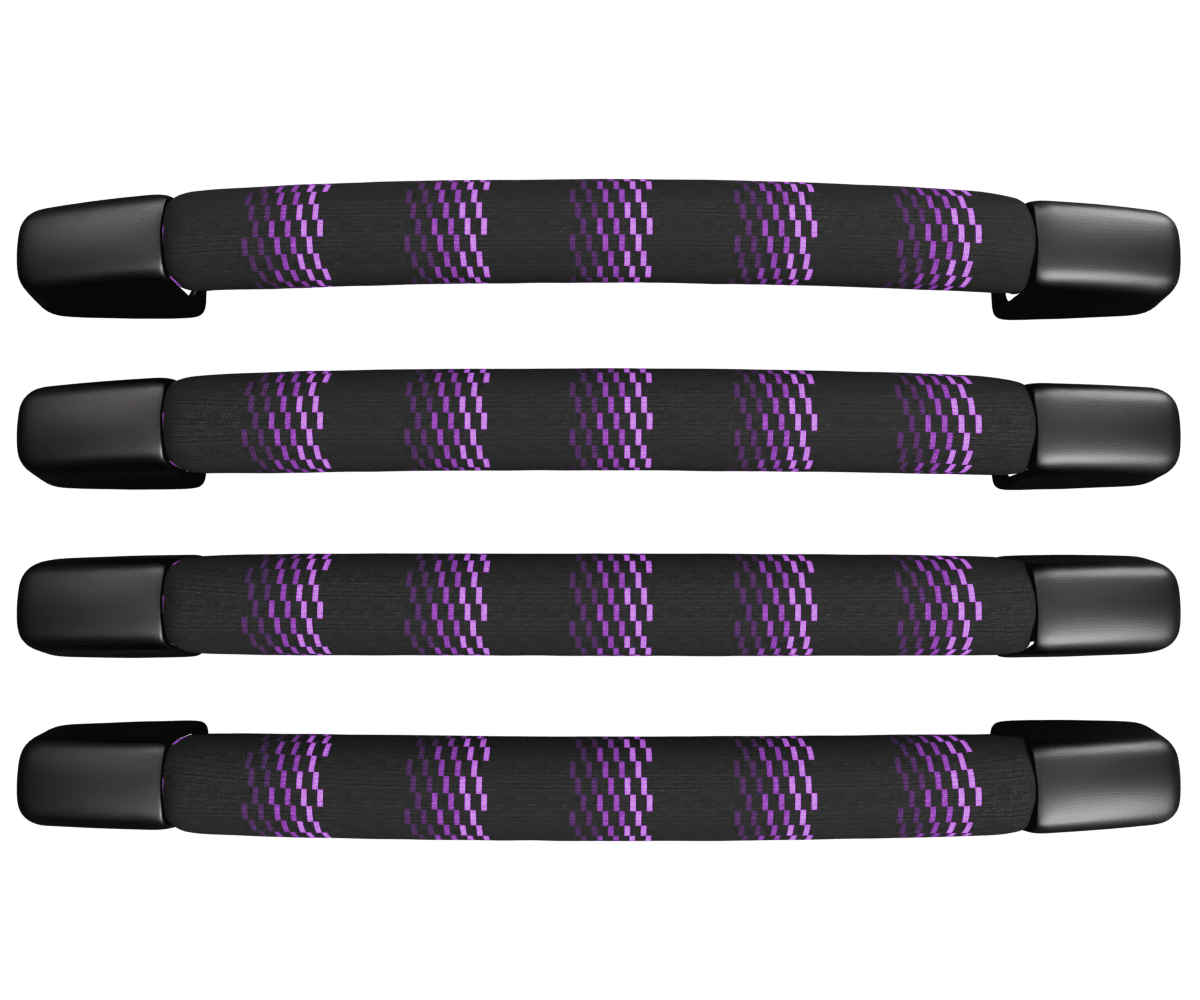 lexus ls400 OEM grab handles wrapped in 3 Mtech Purple fabric