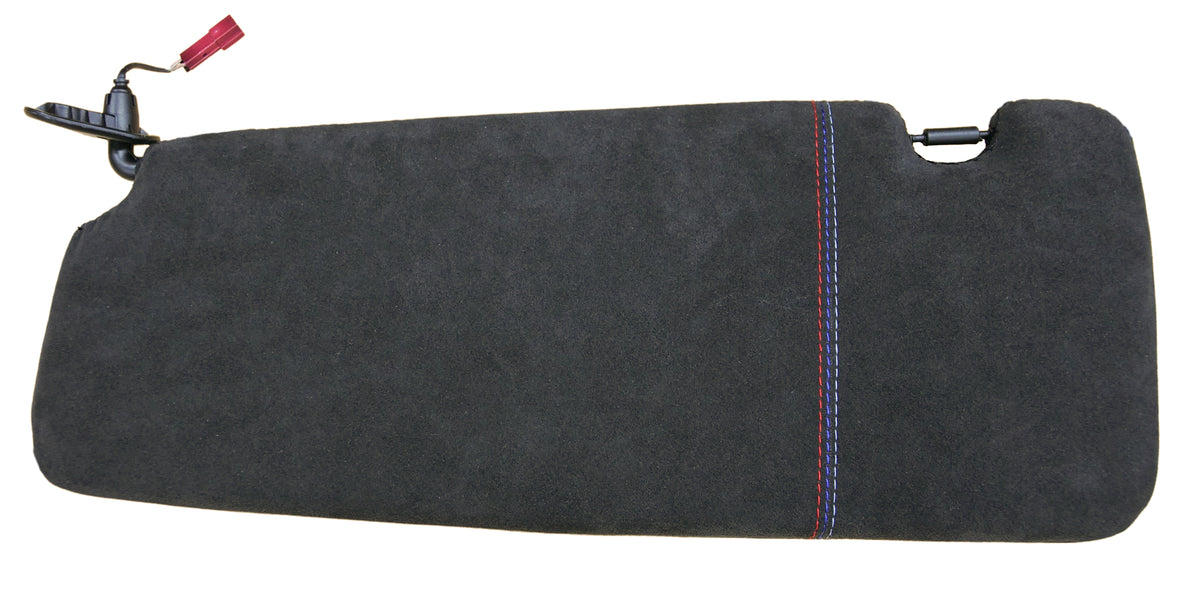 BMW E46 Sun Visor Right Alcantara Suede M Stitch