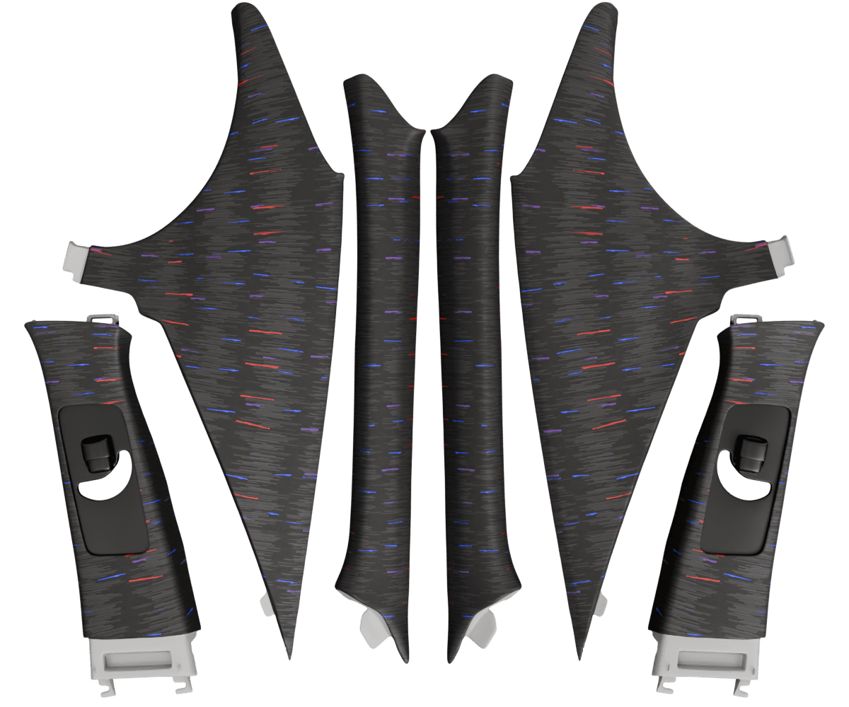 1998-2000 LEXUS GS S160 PILLARS