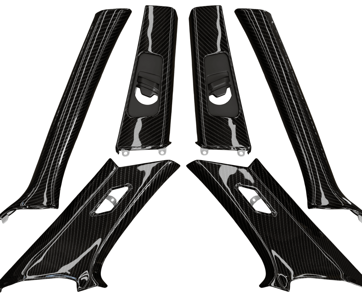 1999-2006 BMW 3-SERIES E46 COUPE PILLARS