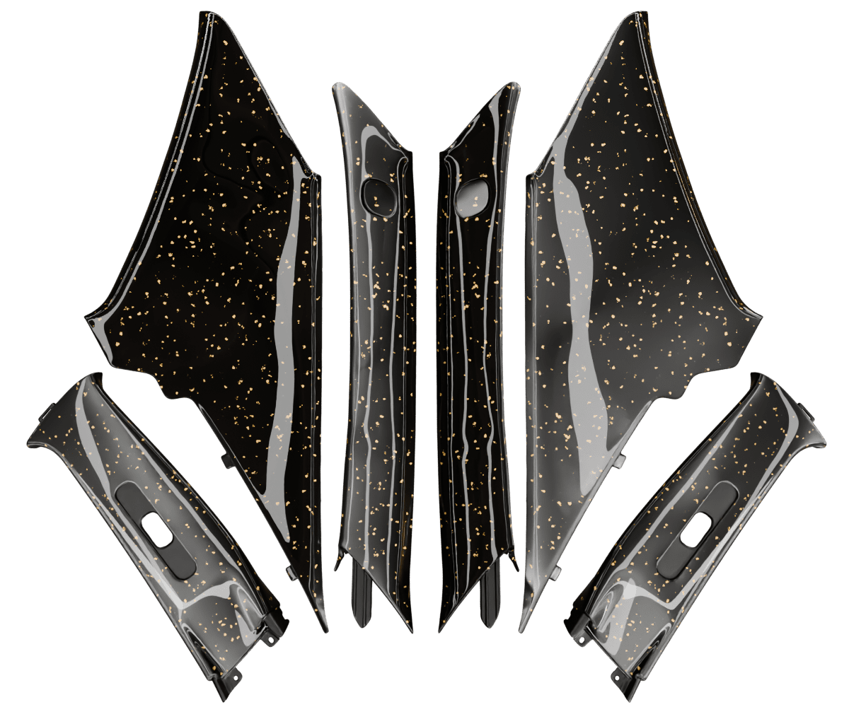 2001-2005 LEXUS IS XE10 PILLARS