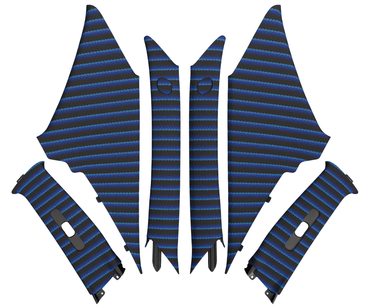 2001-2005 LEXUS IS XE10 PILLARS