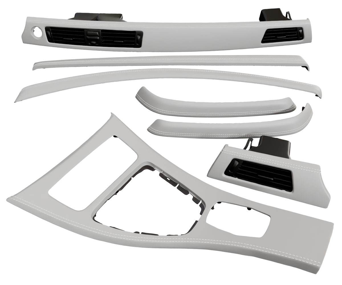 2006-2013 BMW 3-SERIES E90 WOOD TRIM NON-M CIC