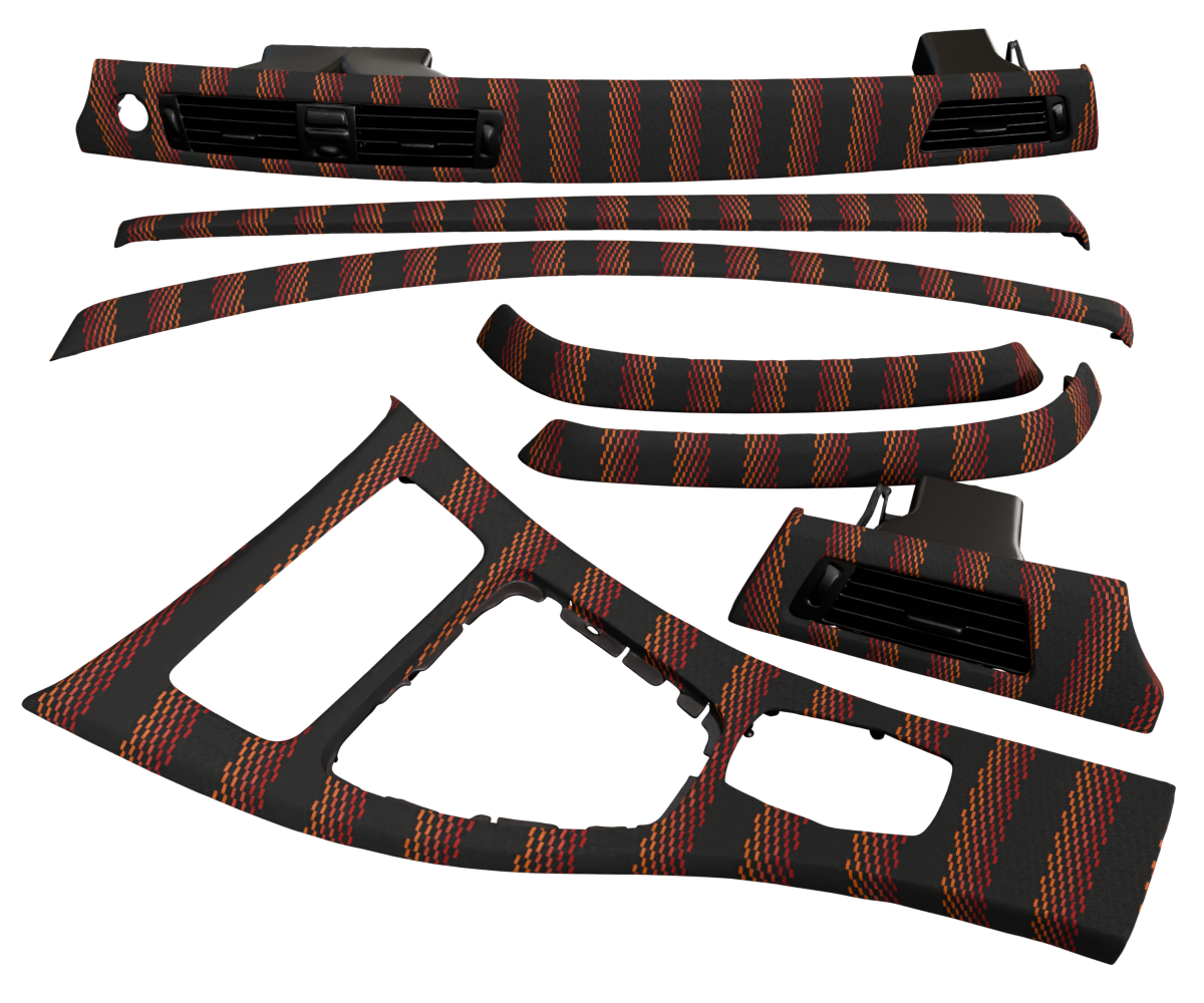 2006-2013 BMW 3-SERIES E90 WOOD TRIM NON-M CIC