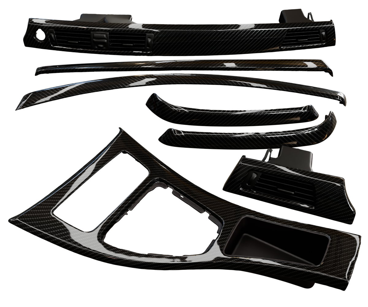 2006-2013 BMW 3-SERIES E90 WOOD TRIM NON-M NON-IDRIVE