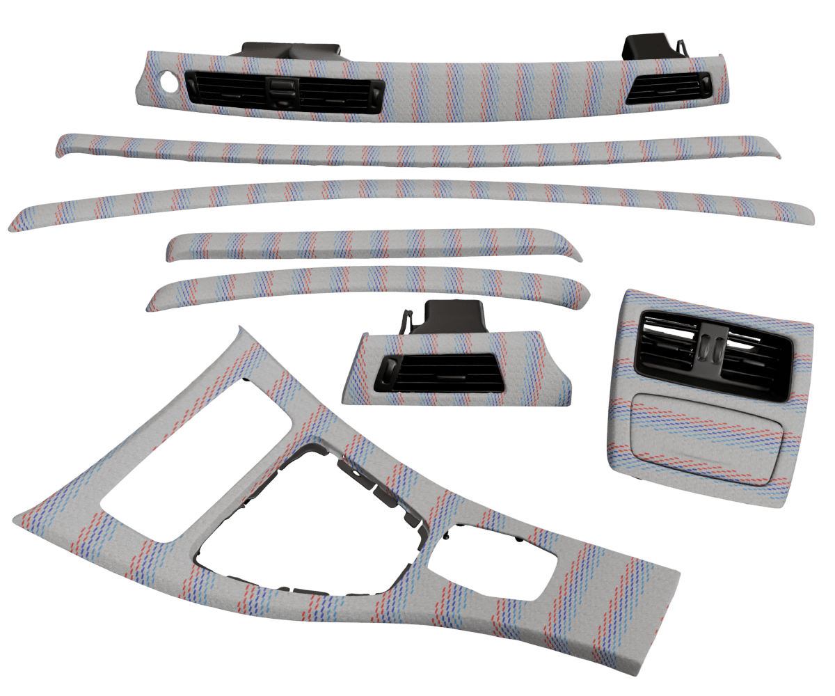 2006-2013 BMW 3-SERIES E92 WOOD TRIM NON-M CIC