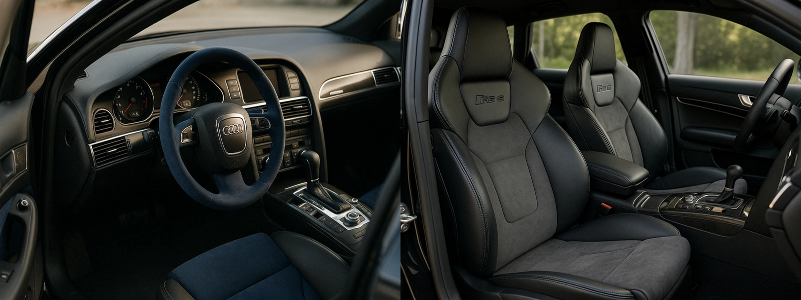 RS6 Avant C6 interior image