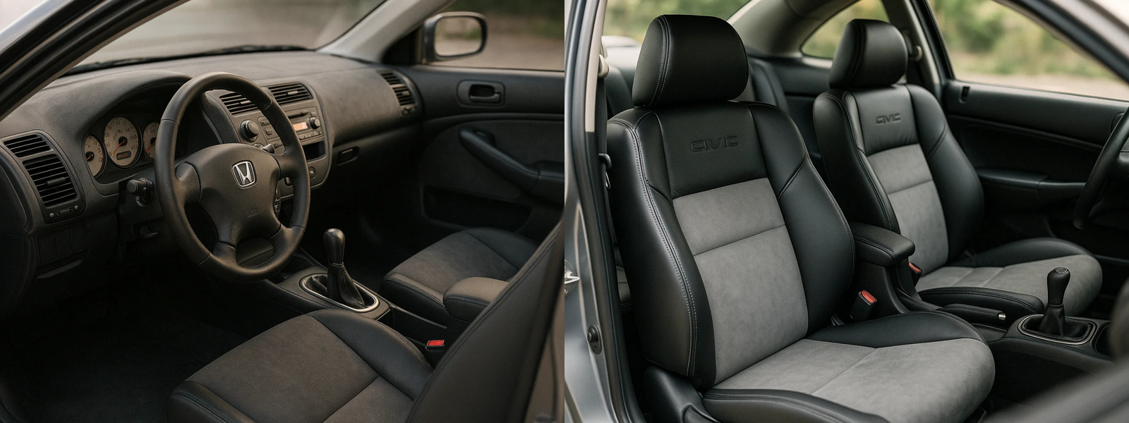 Civic Coupe 7th Gen  interior image