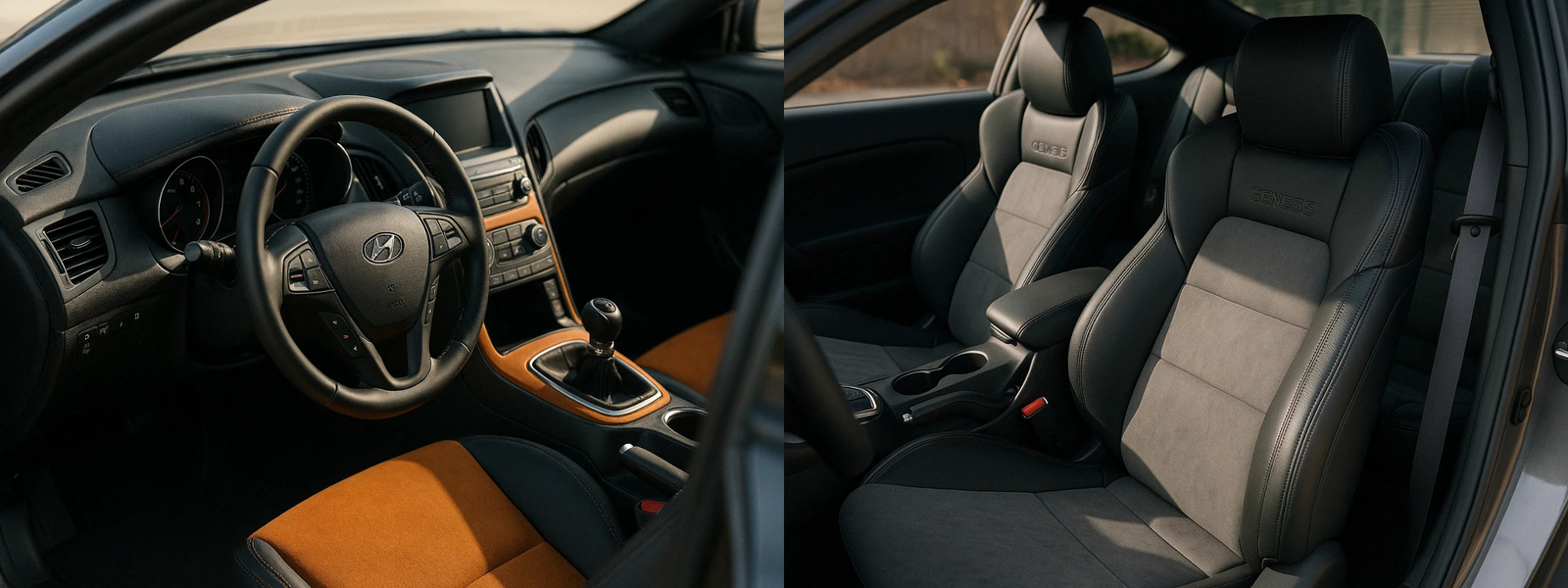 Genesis Coupe BK interior image
