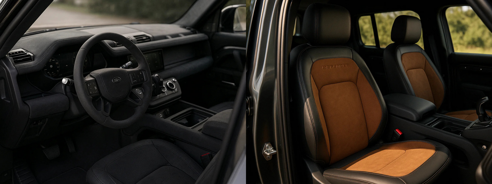 Rover Defender L663  interior image