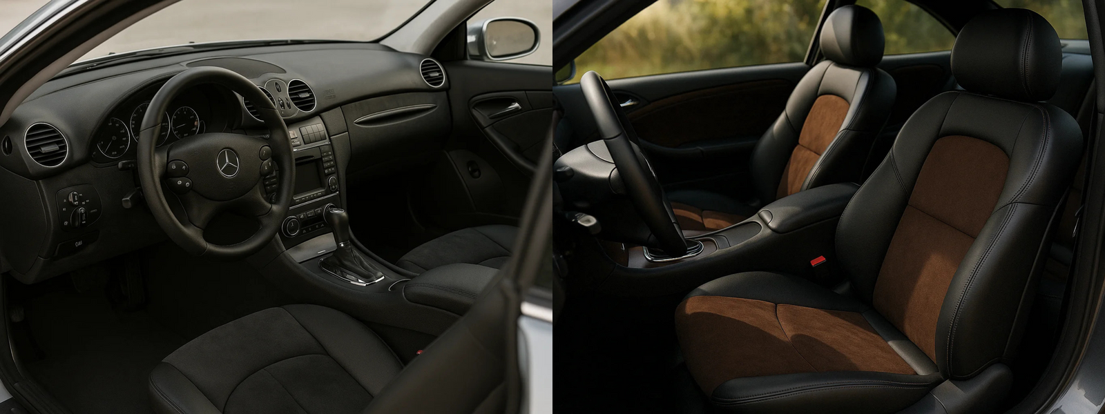 C-Class Coupe C209  interior image