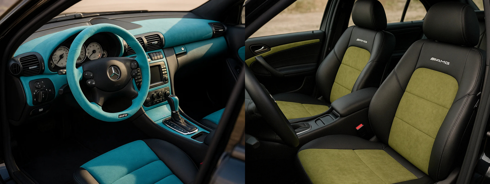 C-Class Sedan W203 AMG  interior image