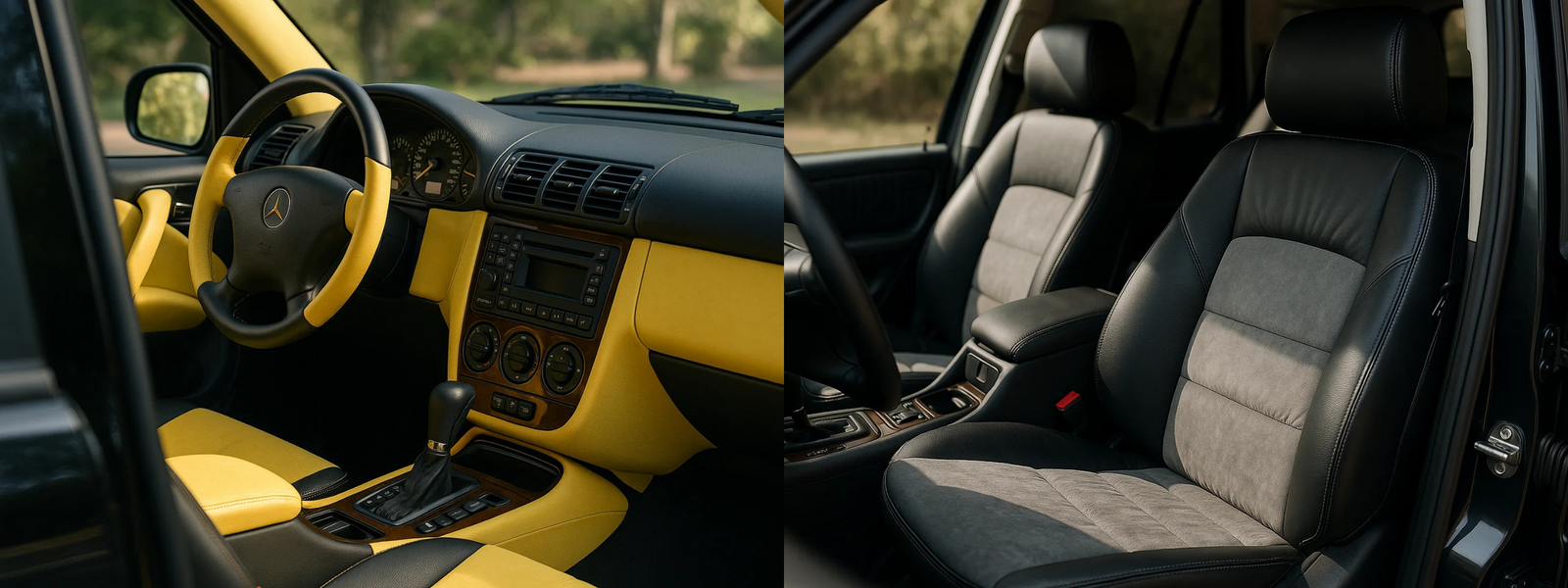 GLE-M-Class W163  interior image