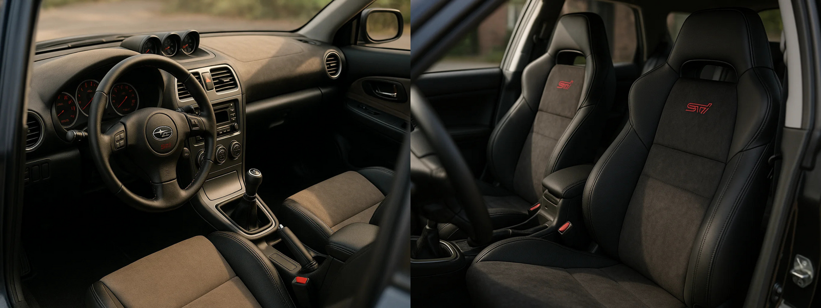 WRX STI Wagon GG Blobeye  interior image