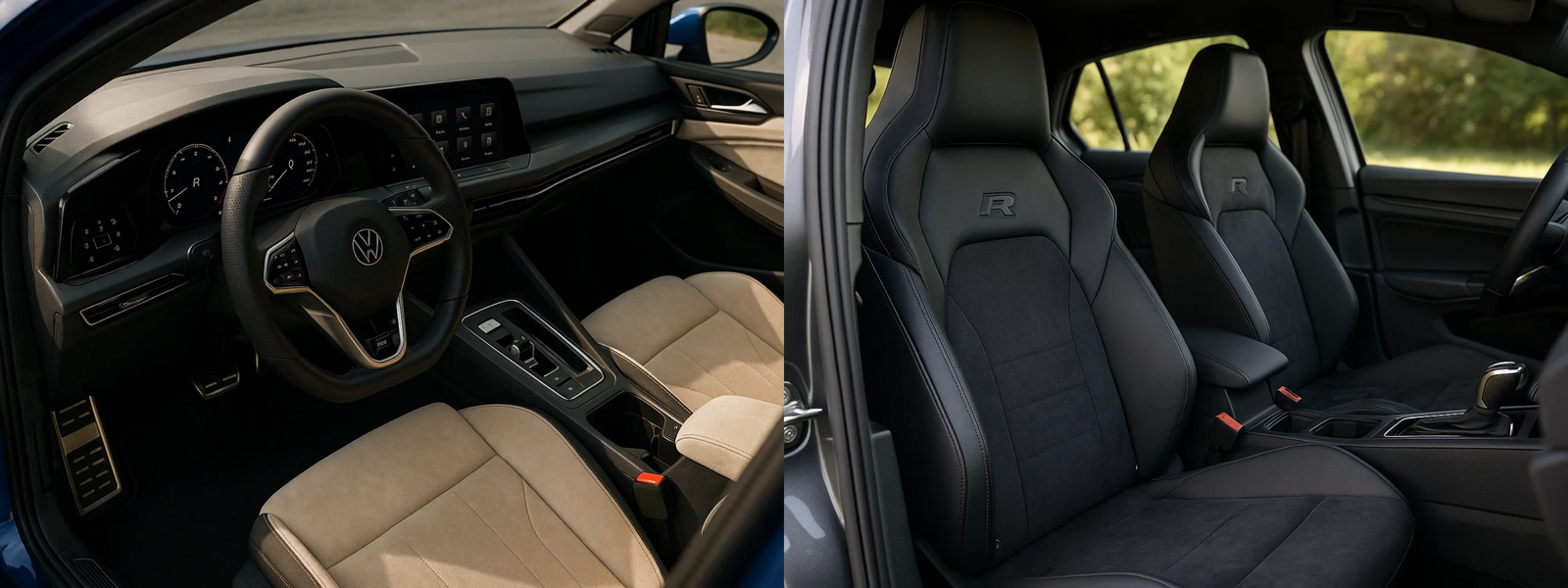 Golf R MK8  interior image