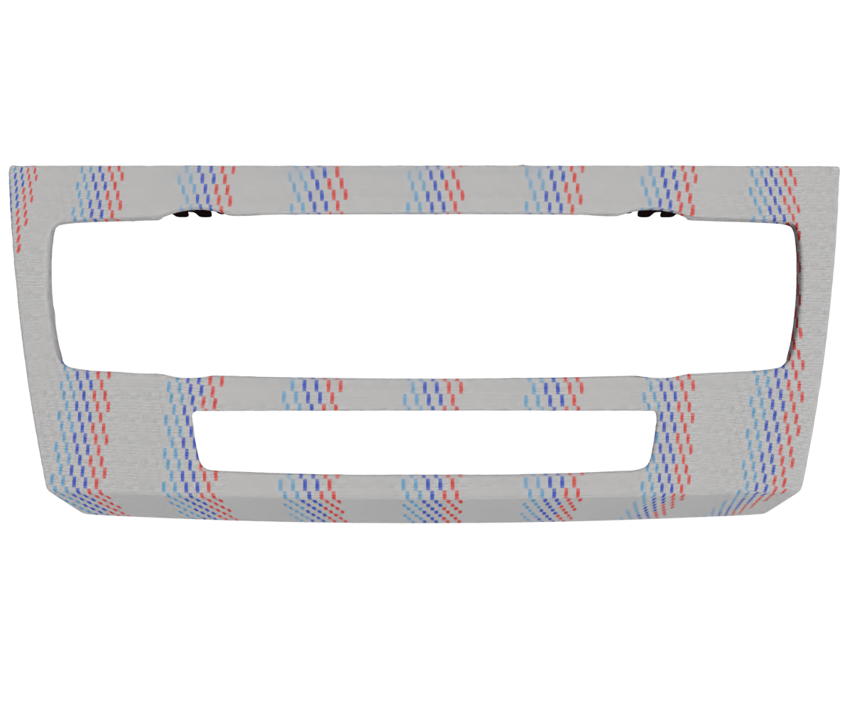 bmw e9x OEM non idrive ac cover with cutout wrapped in Mtech M Grey fabric