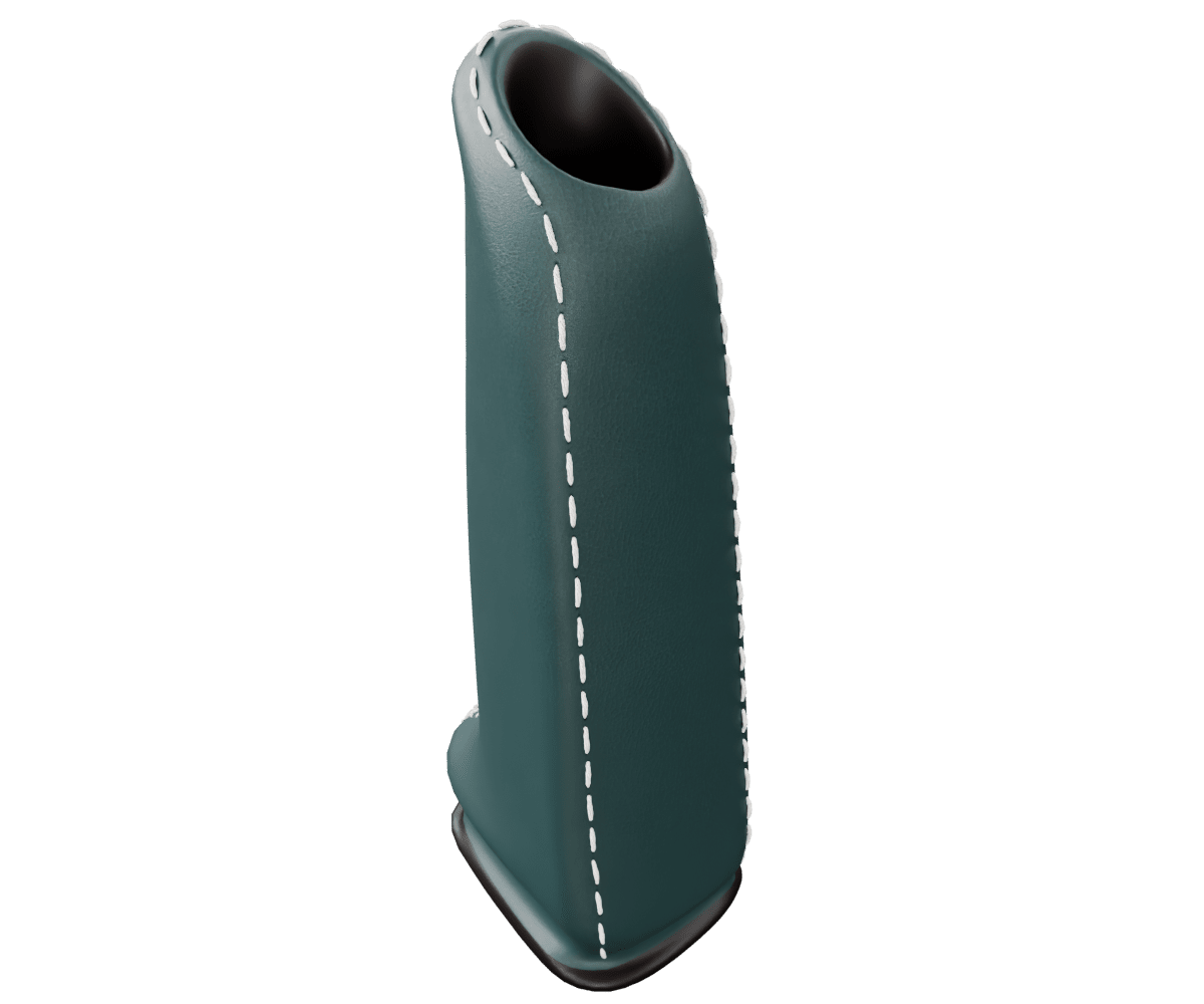 bmw e9x e8x Premium Nappa leather e brake handle with custom stitching