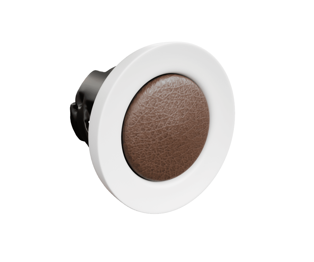 bmw e9x Premium Nappa leather push start button with custom stitching