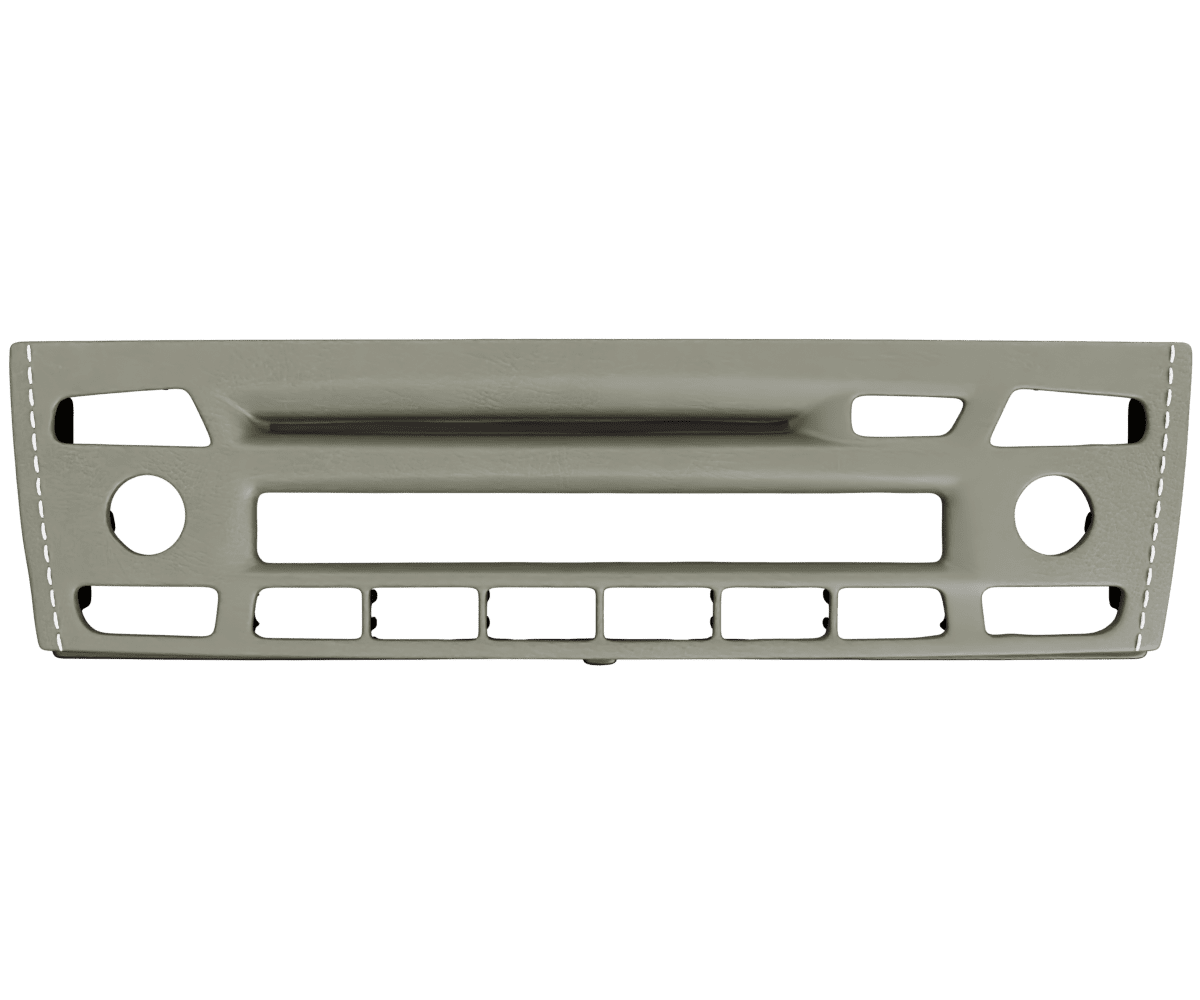 bmw e9x non idrive Premium Nappa leather radio panel cover with custom stitching