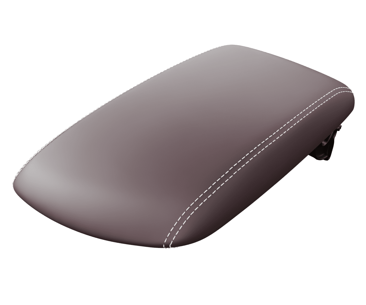 bmw f2x Premium Nappa leather arm rest console cover with custom stitching