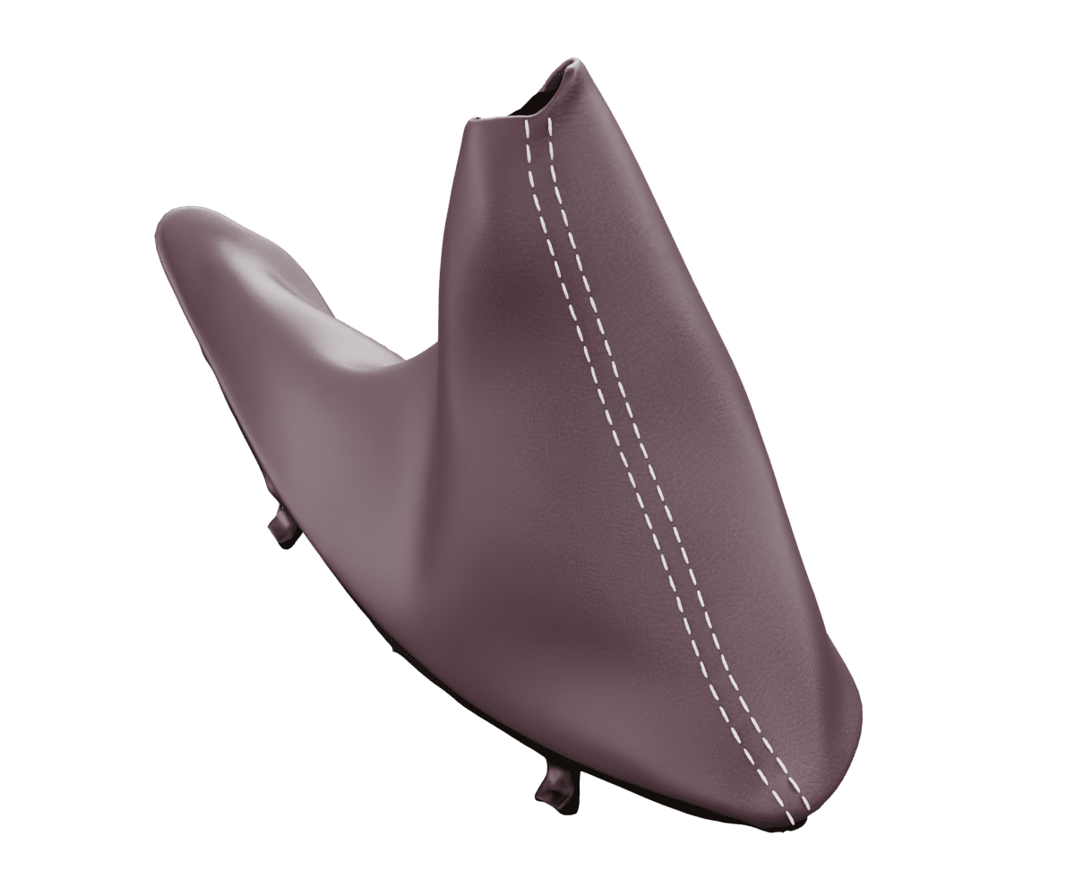 bmw f8x f3x Premium Nappa leather e brake boot with custom stitching